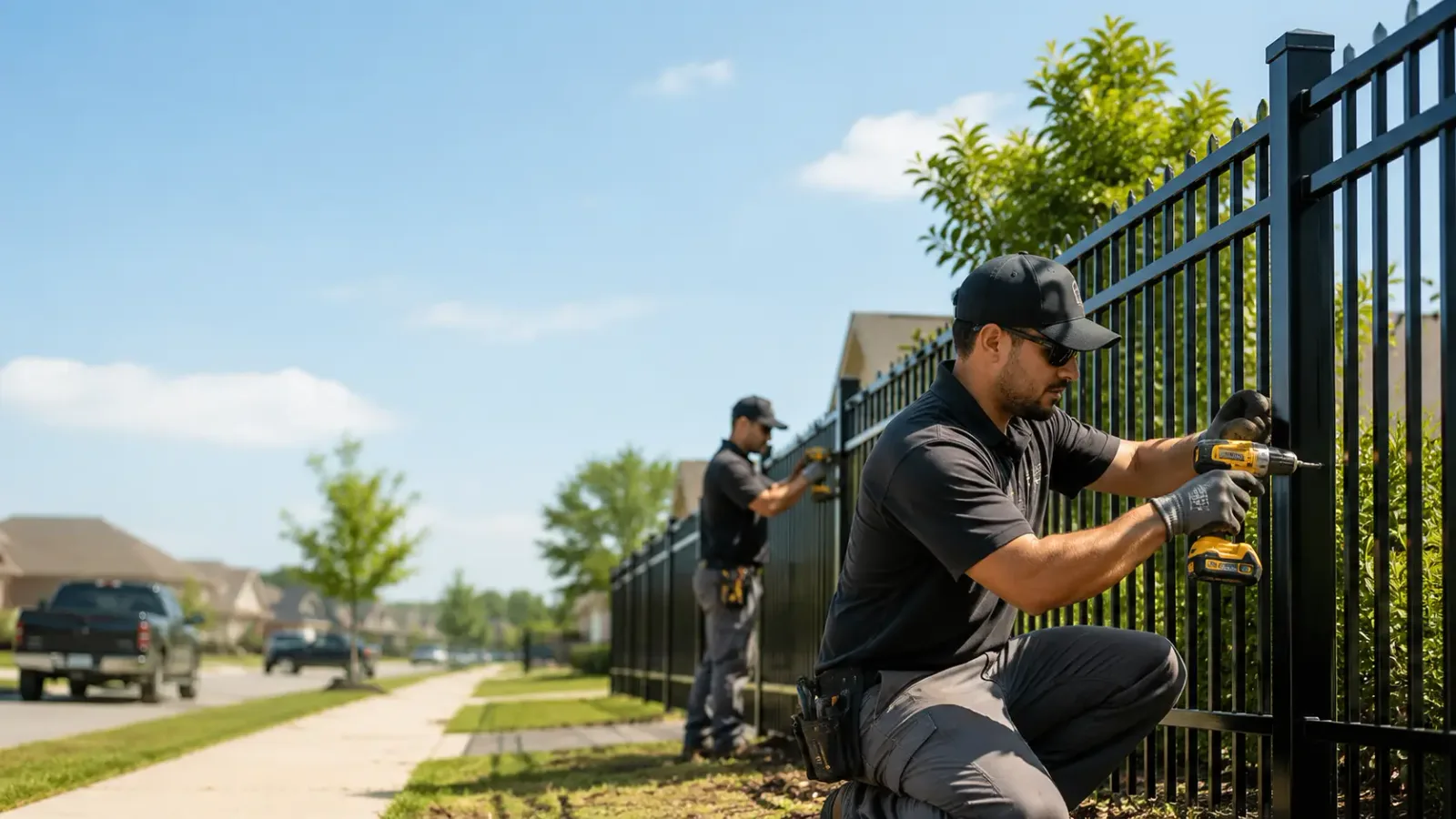 Metal Fence Installation in Taylor Ridge, IL